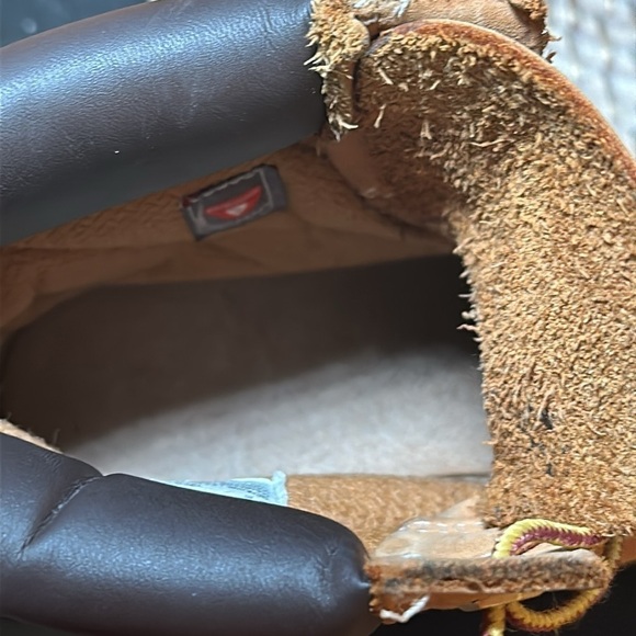 Junior Timberland 6-Inch Premium Wheat Waterproof Boots Size 6M #12909 - Picture 6 of 7